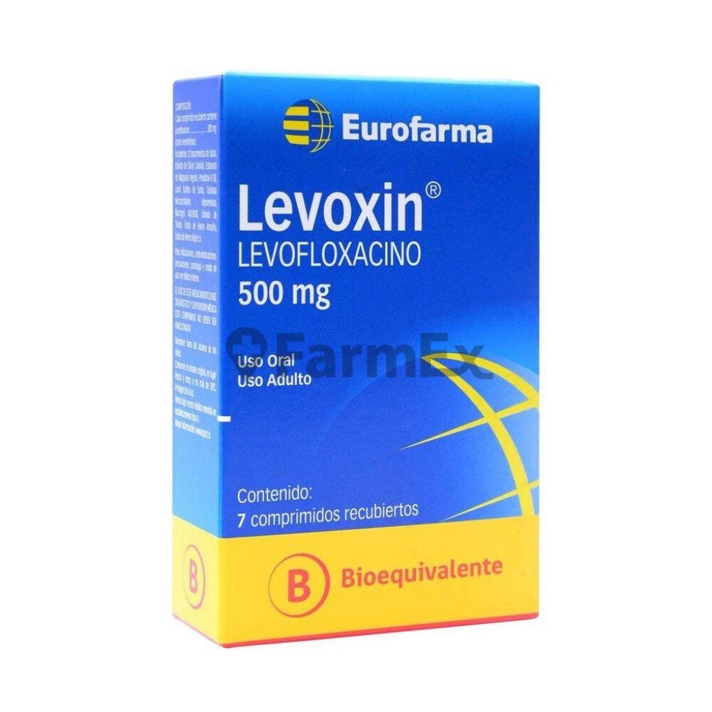 Levoxin 500 mg x 7 comprimidos EUROFARMA
